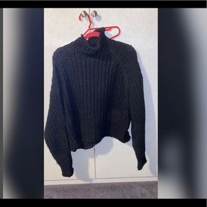 H&M oversized black sweater